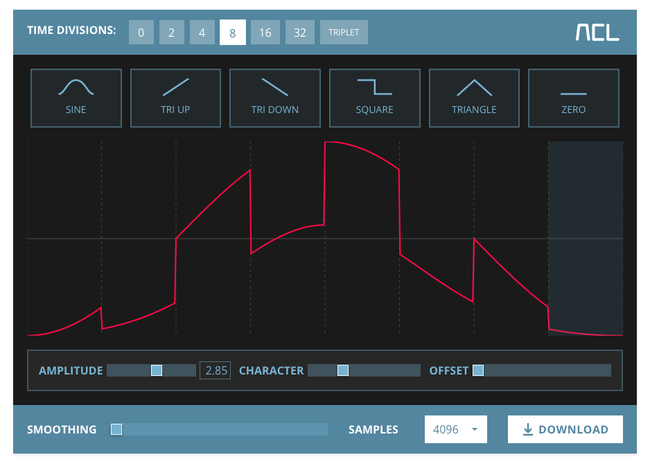 LFO Designer Interface